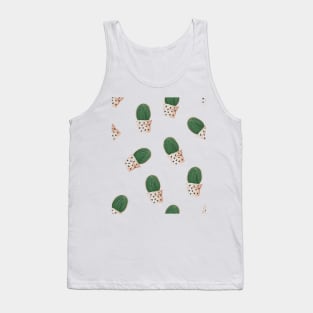 Cacti Heart Print Tank Top